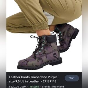 Timberland
Leather boots 6 like new
